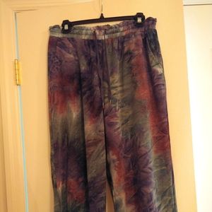KOR lose fitting tie dye pants